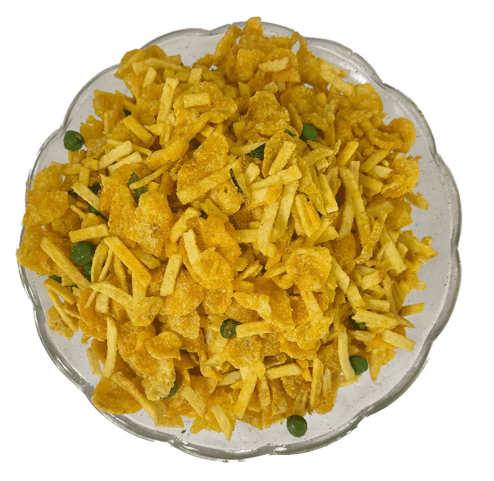 Bhole G Namkeen & Wafers Golden Chewdo - 400 gms
