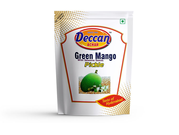 Deccan Achar Green Mango Pickle - 500 gms