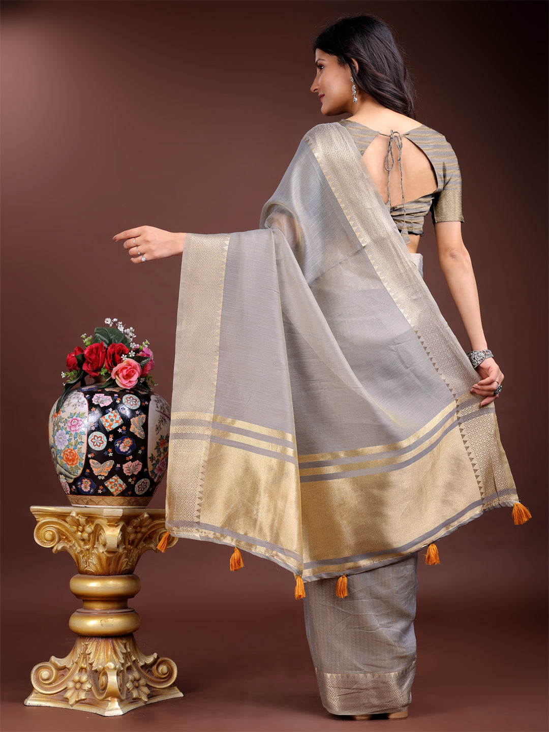 Aarambh Cotton Grace Saree Collection| Ready To Wear SKU-SWBEL1001 to 06