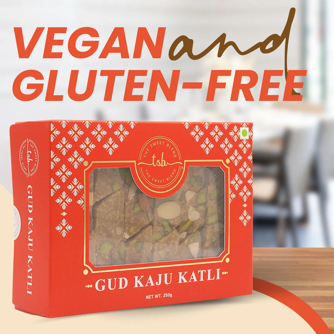 The Sweet Blend Gud Kaju Katli - 500 gms