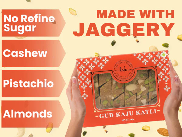 The Sweet Blend Gud Kaju Katli - 500 gms