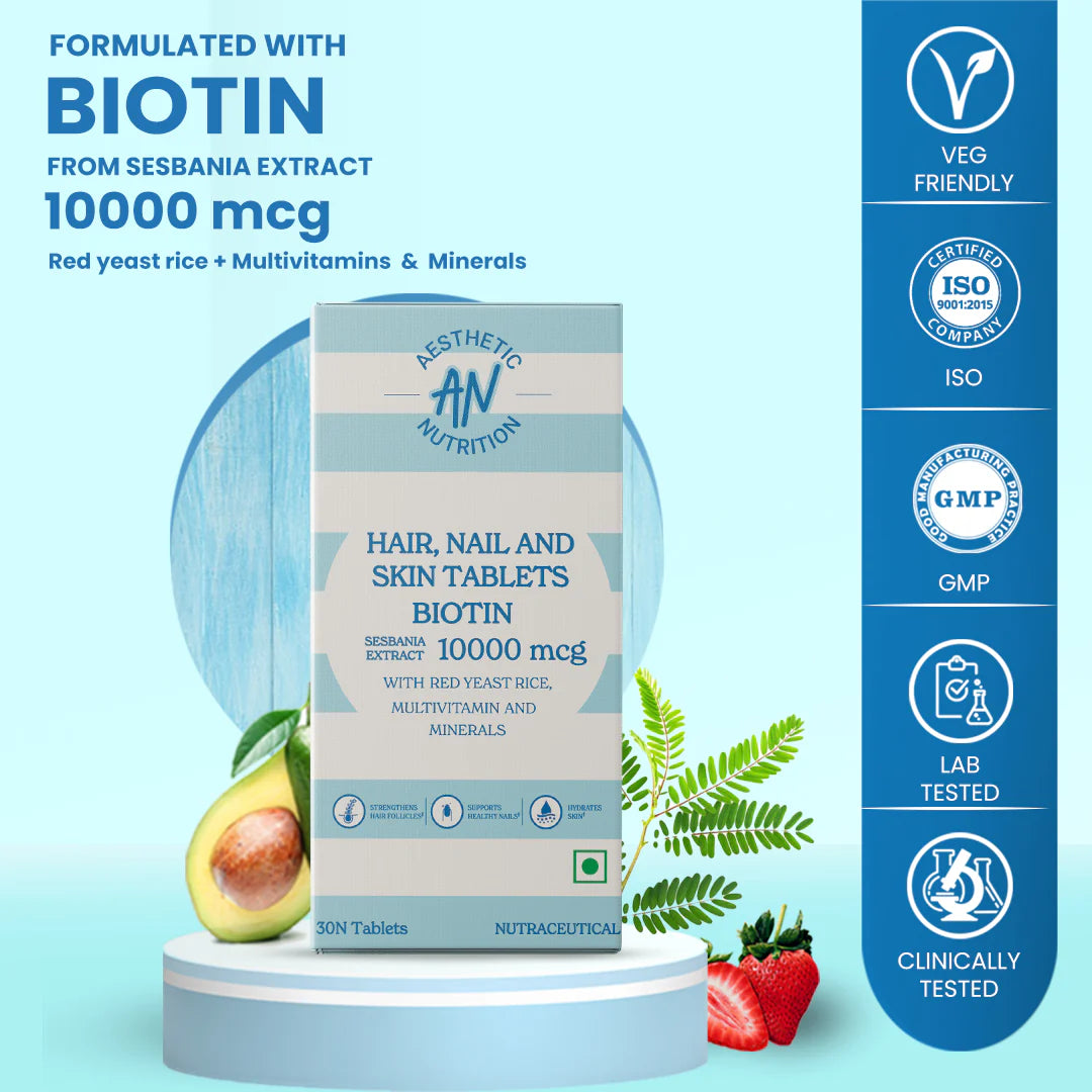 Power Gummies Hair Nails & Skin Tablets - 30 Tablets