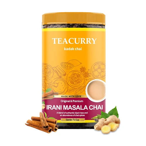 Irani Masala Chai - 100% Natural Irani Masala Flavoured Chai Tea | With Real Spices - 200 gms