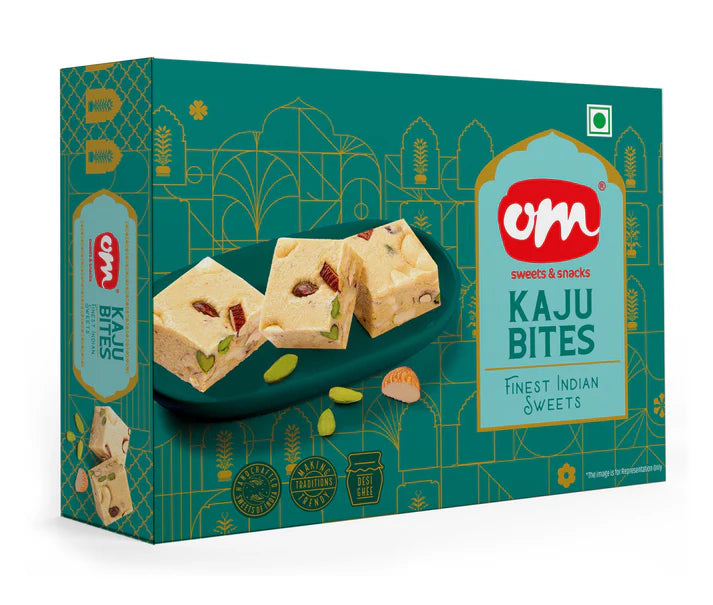 Om Sweets & Snacks Kaju Bites - 400 gms