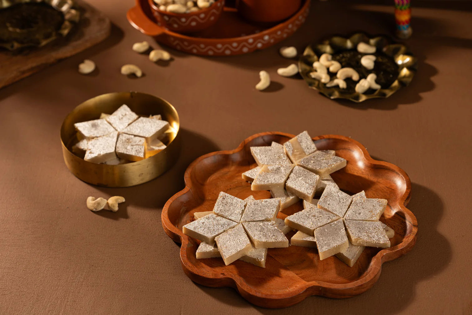 Pothgaal Sweet Kaju Burfi - 500 gms