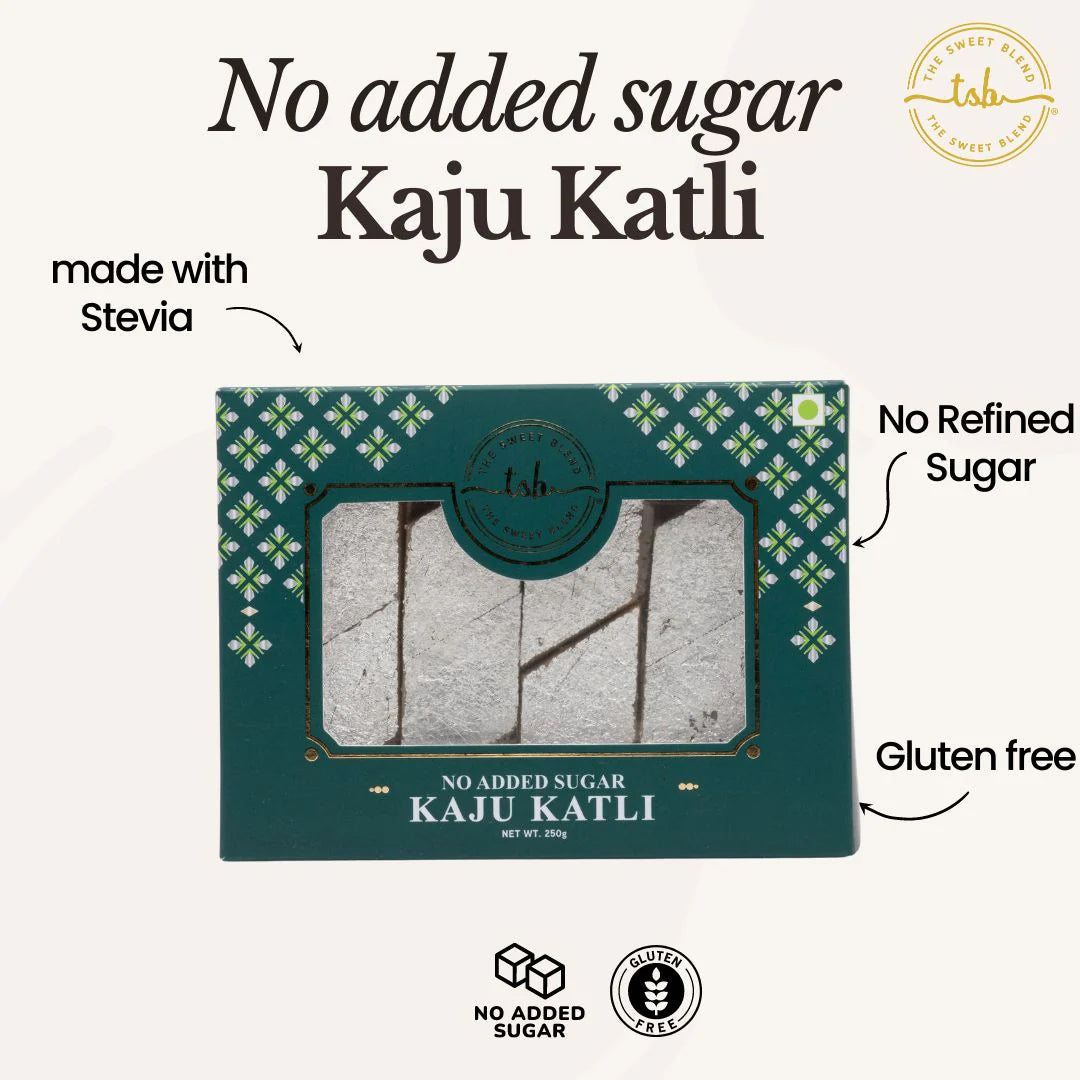 The Sweet Blend Kaju Katli (No added Sugar) - 500 gms