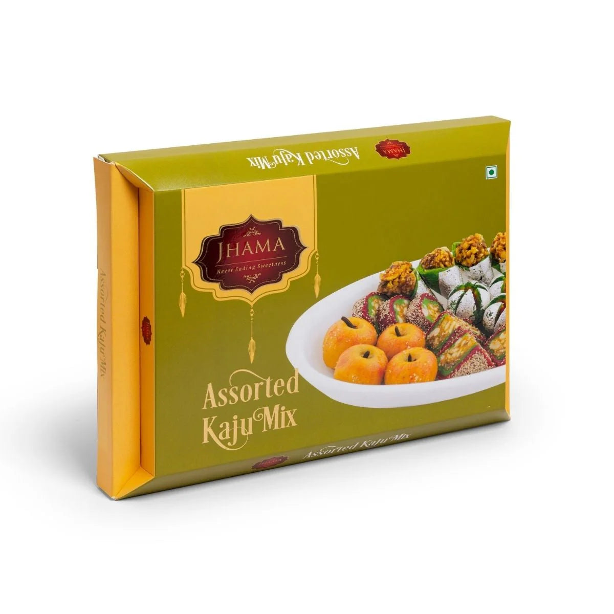 Jhama Sweets Kaju Paan - 400 Gms