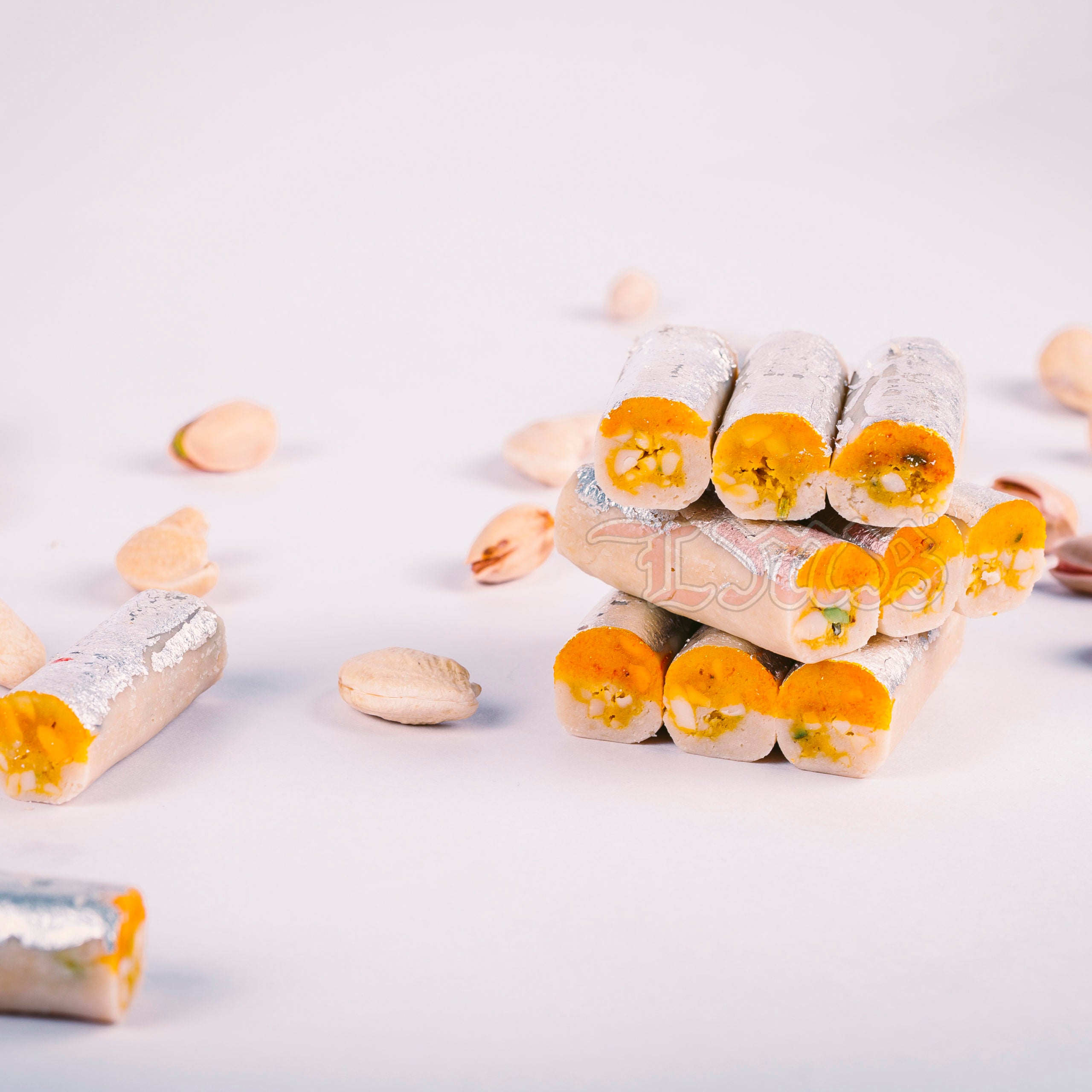 Laxmi Misthan Bhandar Kaju Pista Roll - 500 gms