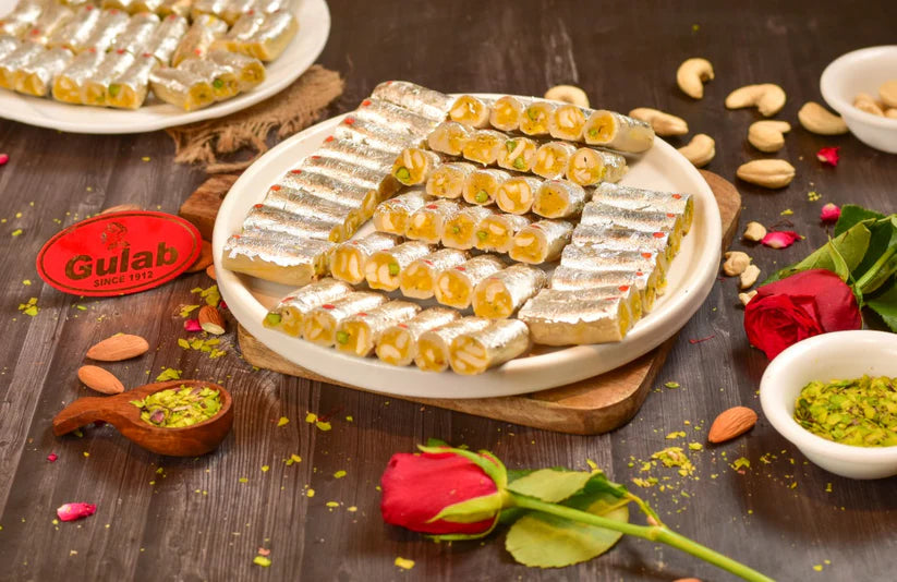 Gulab Sweets Kaju Roll - 500 gms