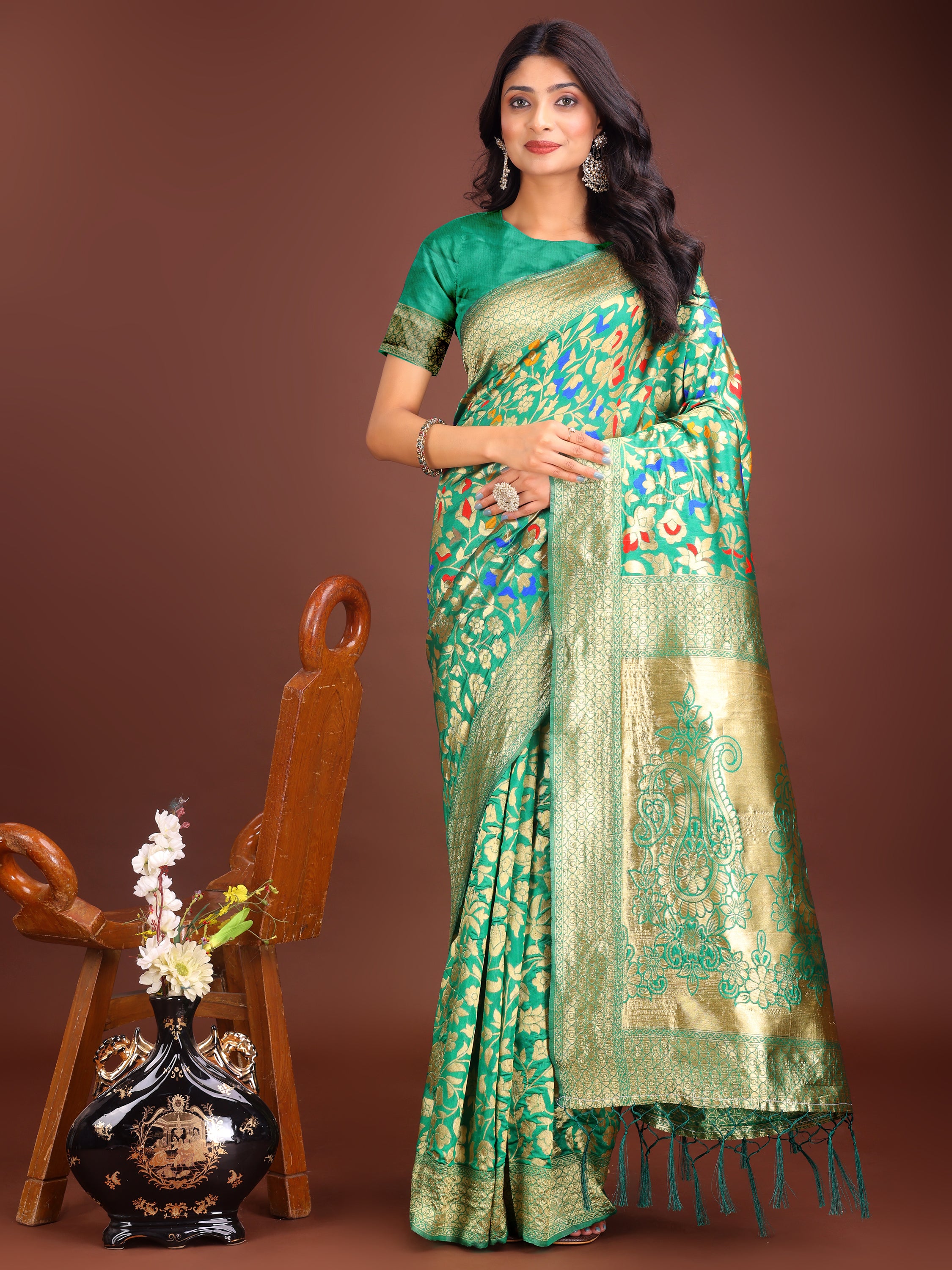 Pehchaan Patola Lichi Weaves Sarees Collection | Ready To Wear SKU - ASKAS1001 to 06