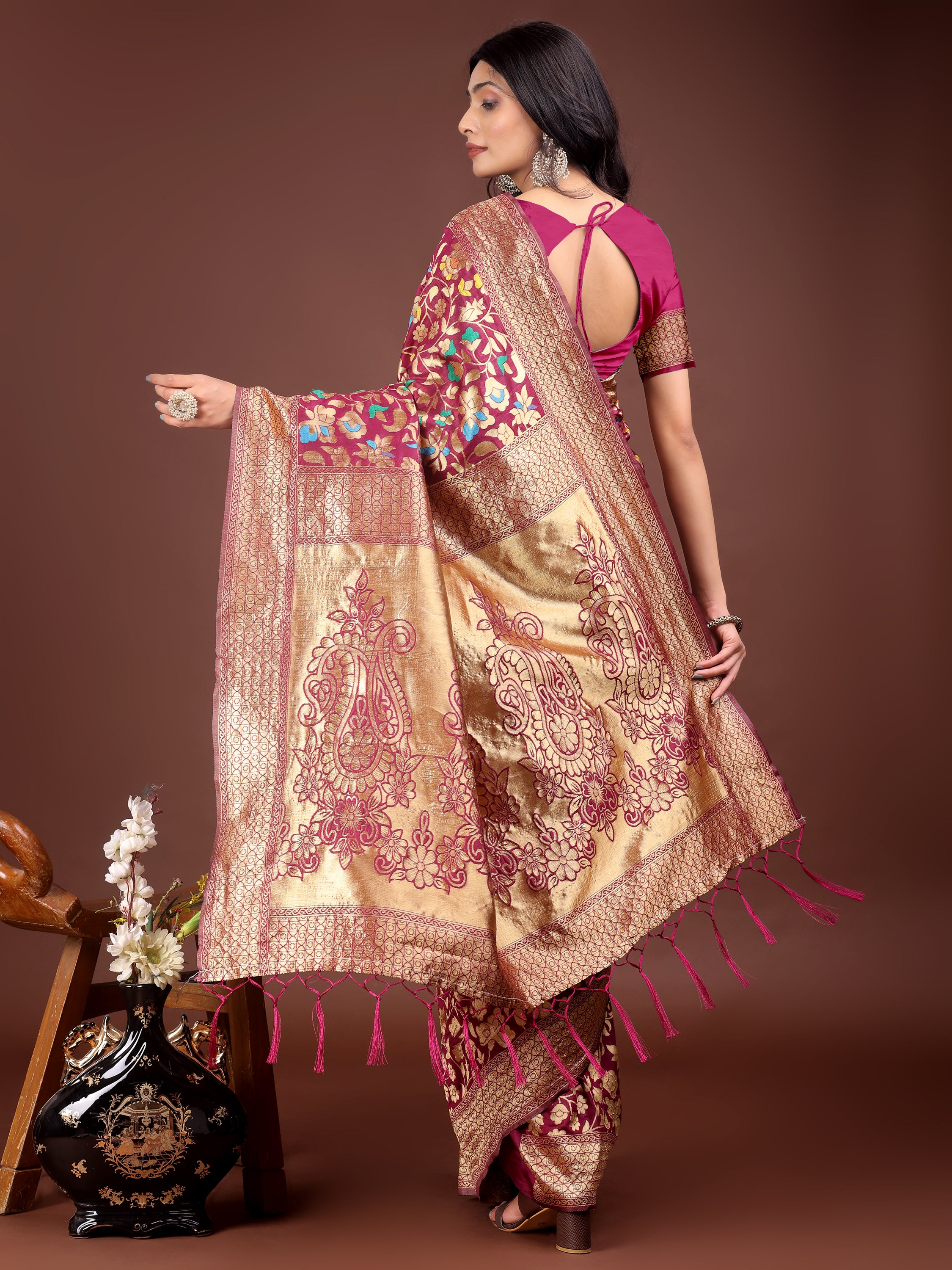 Pehchaan Patola Lichi Weaves Sarees Collection | Ready To Wear SKU - ASKAS1001 to 06