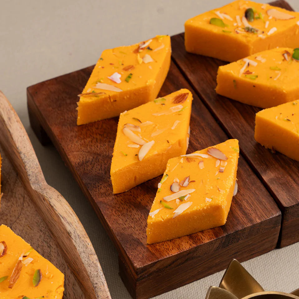 Pothgaal Sweet Kesar Burfi - 500 gms