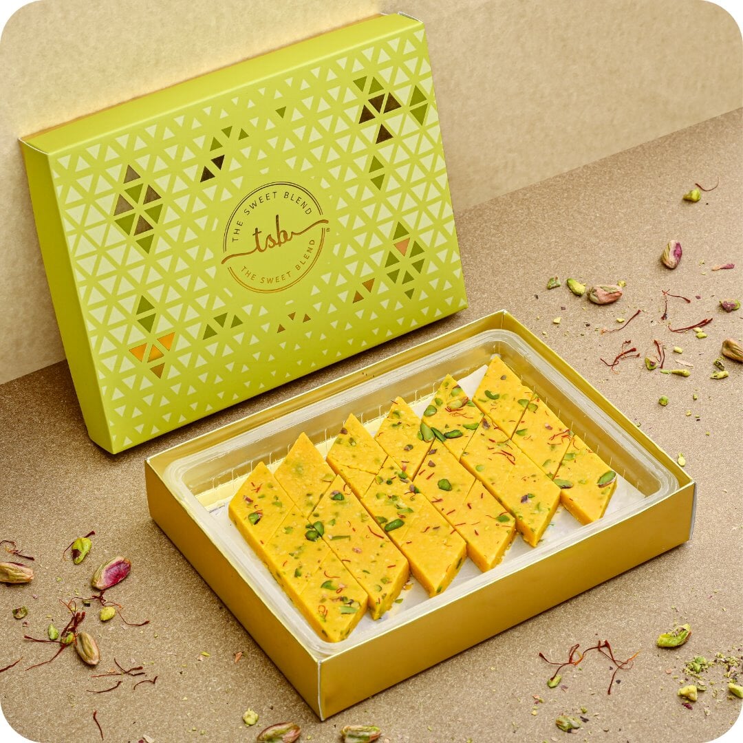 The Sweet Blend Kesar Pista Katli - 500 gms