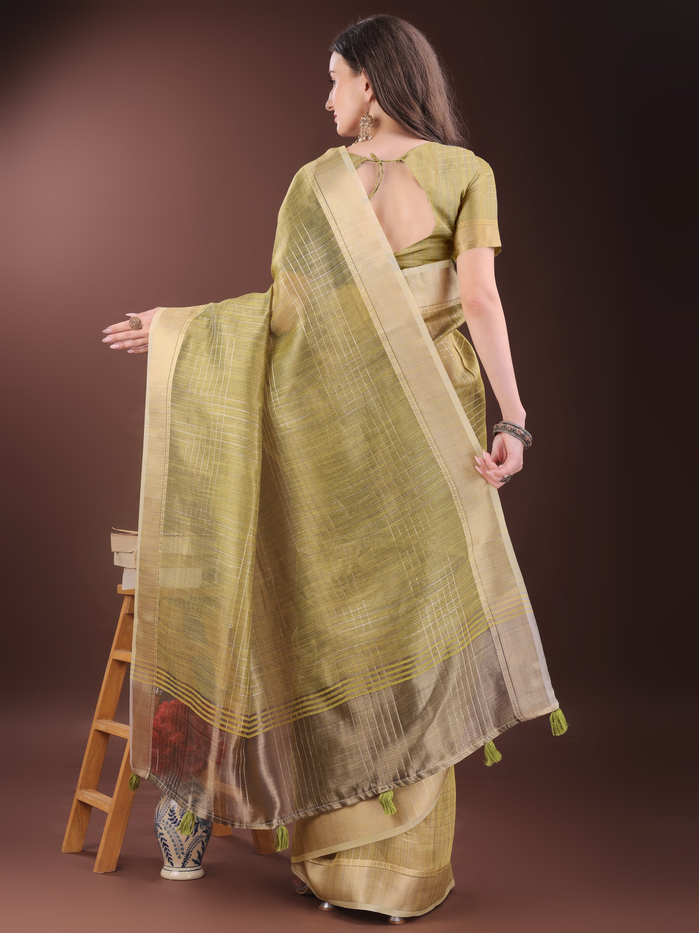 Sitaaron Ki Saheli Organza Sarees Collection | Ready To Wear SKU - SWLAN1001 to 06