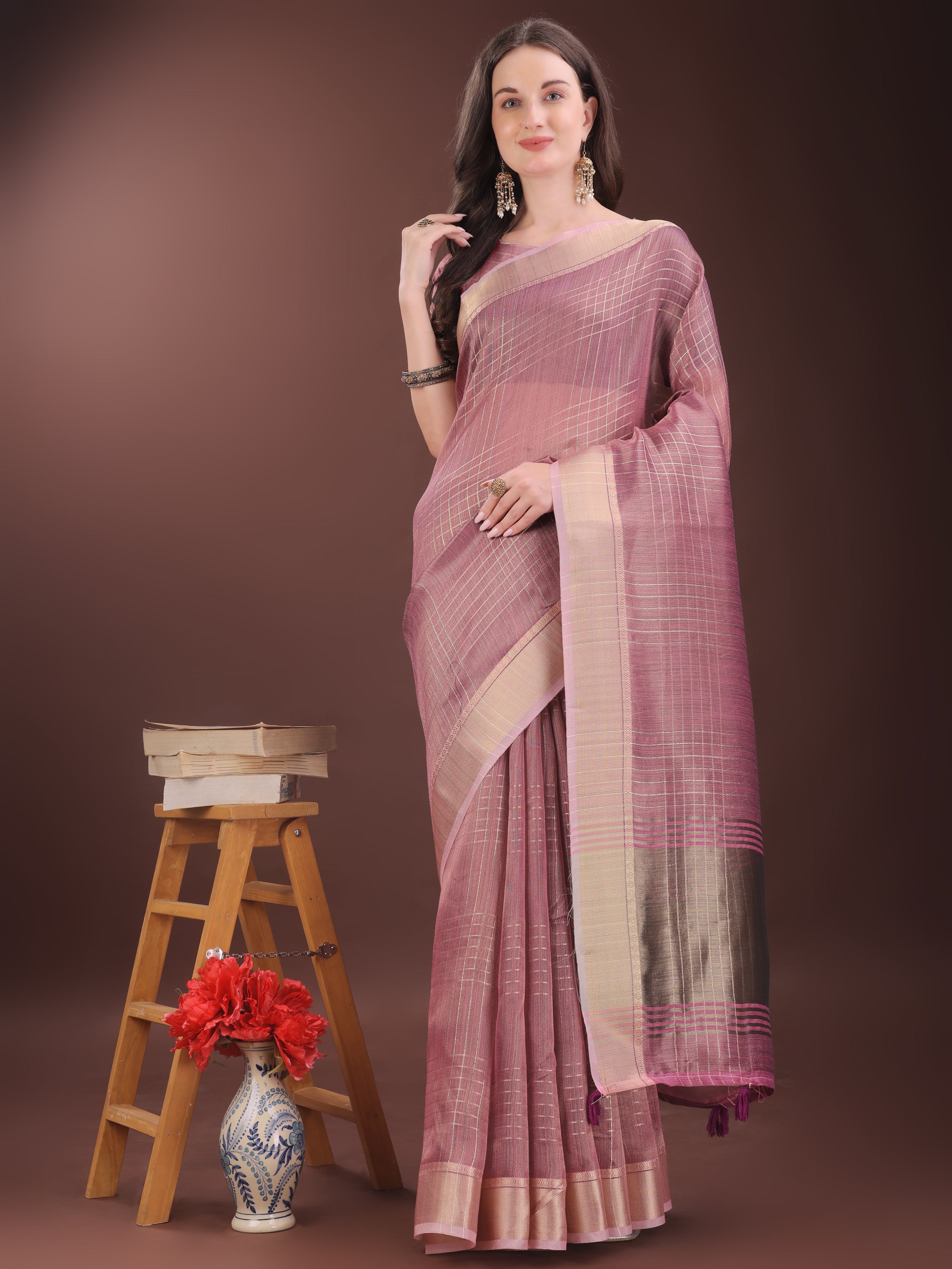 Sitaaron Ki Saheli Organza Sarees Collection | Ready To Wear SKU - SWLAN1001 to 06