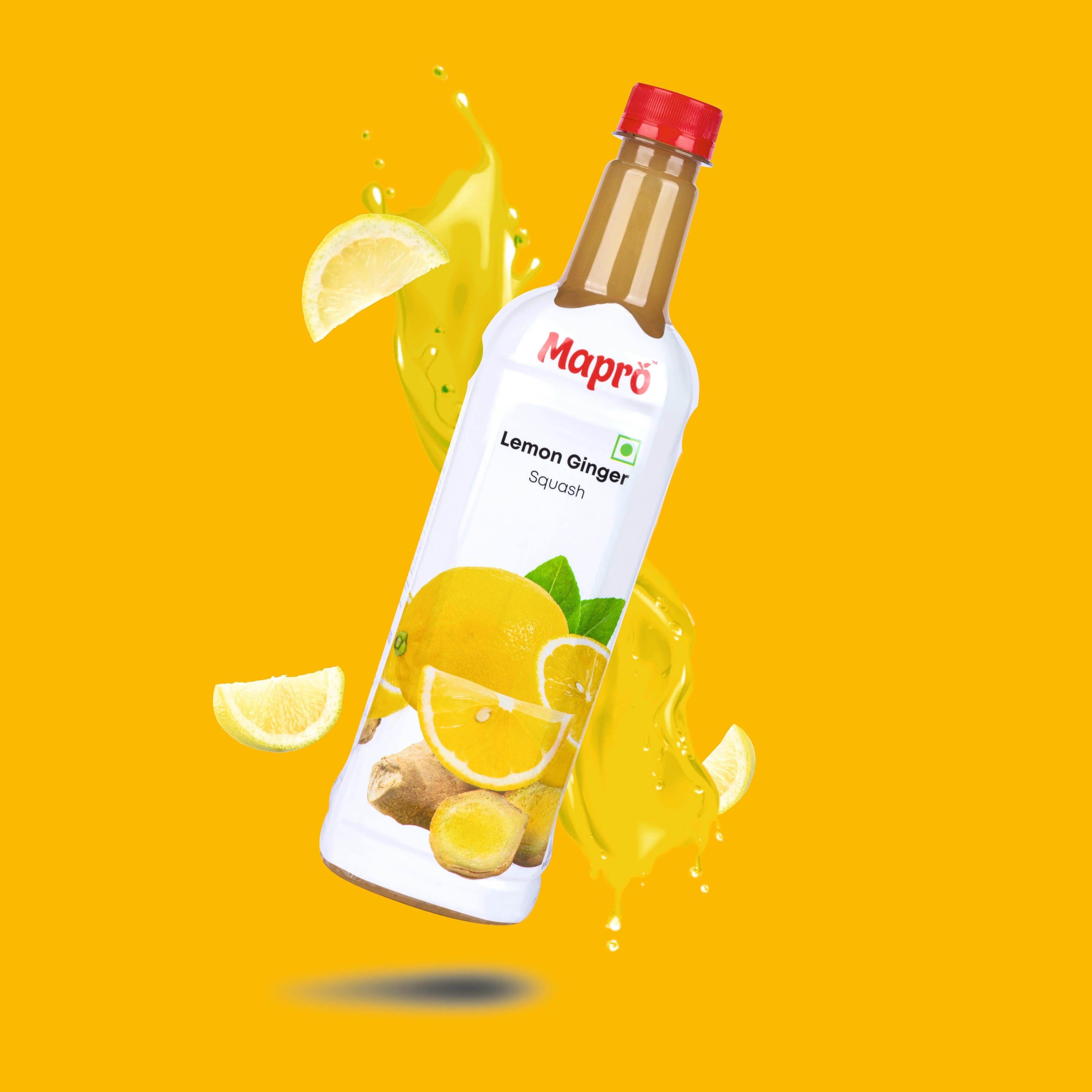 Mapro Lemon Ginger Squash - 750 ml