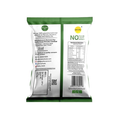 Let's Try Crunchy Party Mix Namkeen Snacks - 200 gms