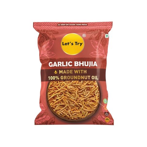 Let's Try Garlic Bhujia - 200 gms