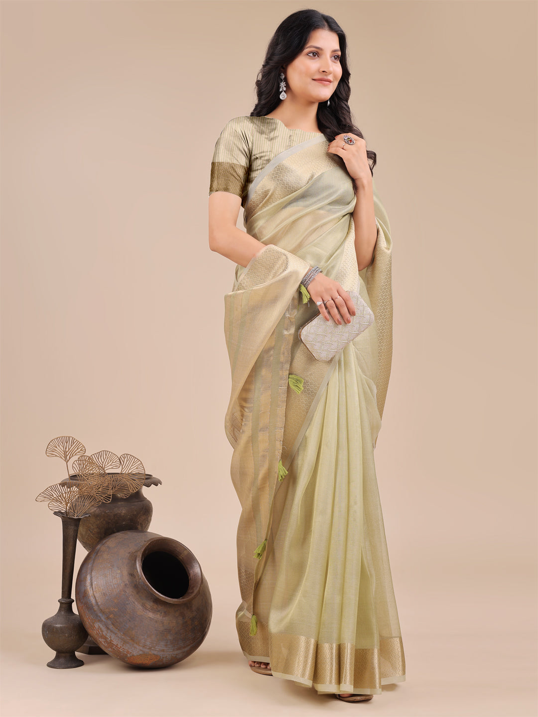 Zehra Organza Elegance Sarees Collection| Ready To Wear SKU- SWDUR1001 to 06