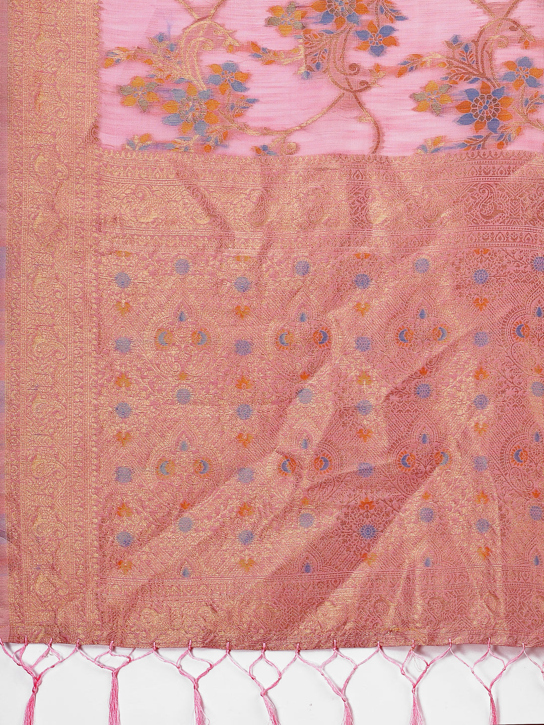 Culture Couture Saree | Light Pink Color | Ready To Wear SKU-ASNAZ1003