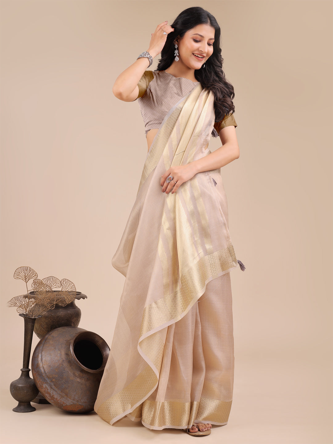 Zehra Organza Elegance Sarees Collection| Ready To Wear SKU- SWDUR1001 to 06
