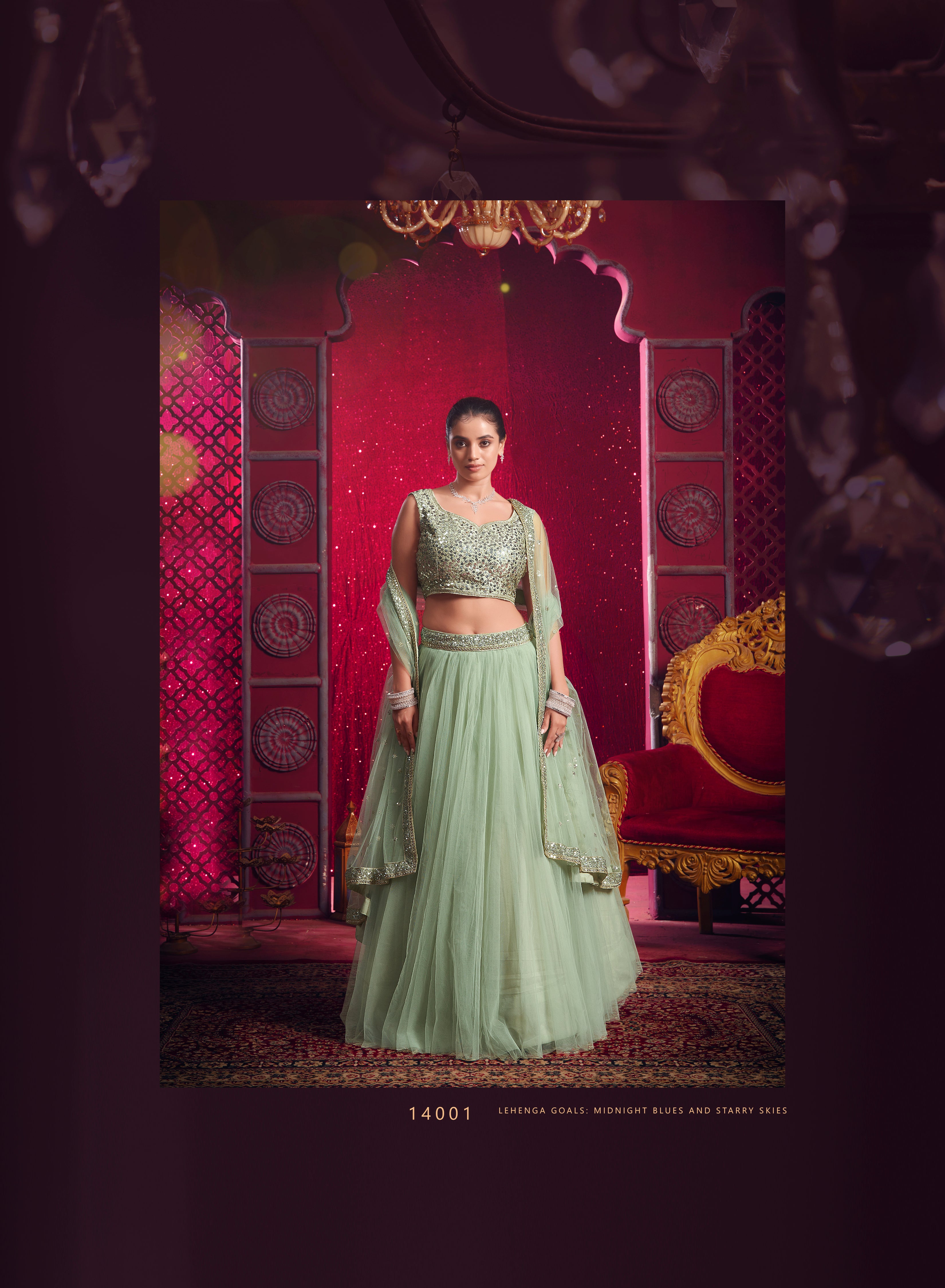 Chand Sa Chehra Lehenga Tales Lehenga | Ready To Wear Code-14001