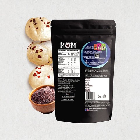 MOM - Meal Of The Moment Black Salt Flavoured Makhana - 62 gms