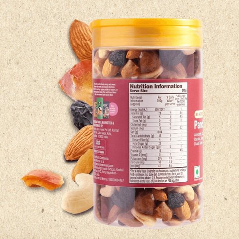 MOM - Meal Of The Moment Panchmeva Dry Fruit Mix - 405 gms