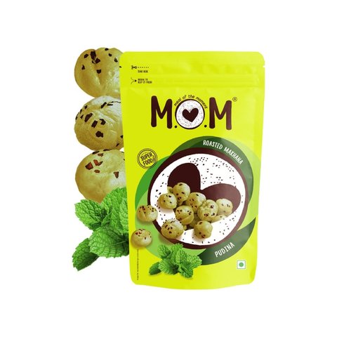 MOM - Meal Of The Moment Roasted Pudina Flavoured Makhana - 52 gms