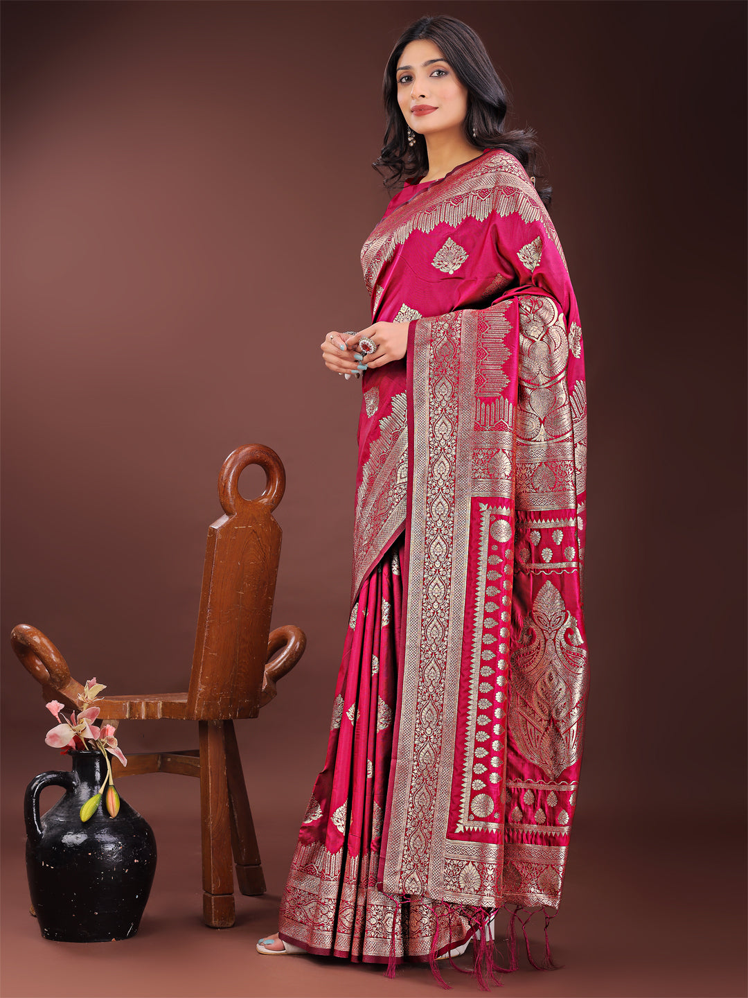 Kalamkari Katha Saree Collection| Ready To Wear SKU-ASTAN1001 To 06