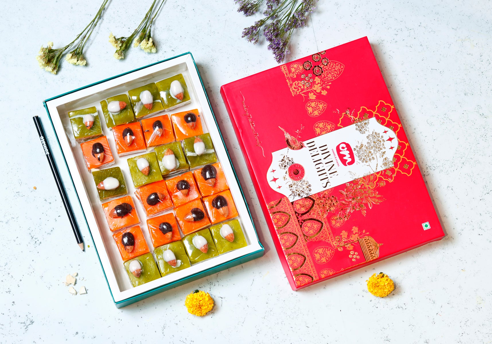 Om Sweets & Snacks Mango Truffle Sweets - 500 gms