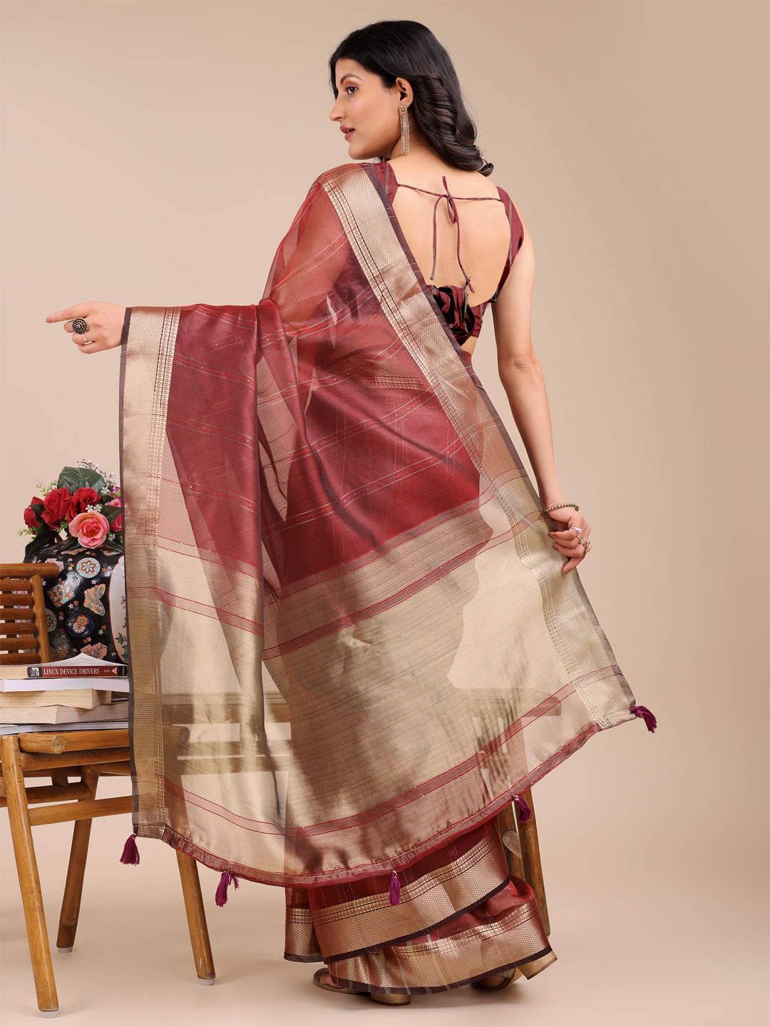 Khwab Ki Kiran Saree Collection| Ready To Wear SKU-SWGEO1001 To 05