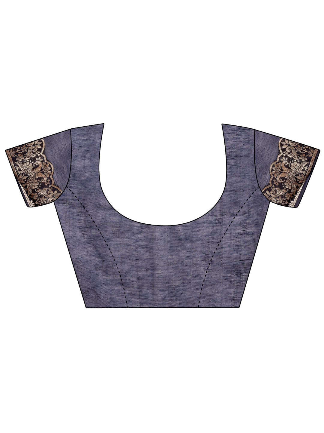 Taapti Tanveer Saree | Navy Blue Color | Ready To Wear SKU-ASZRE1005