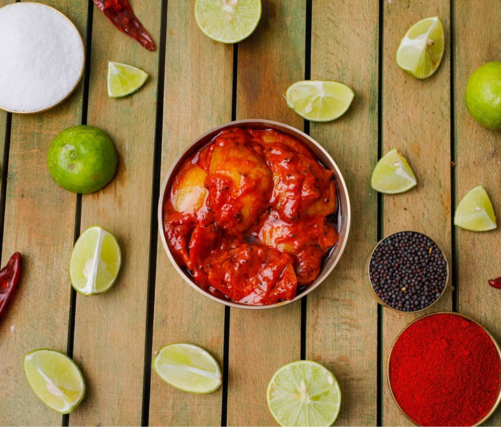 Jandhyala foods Nimmakaya Pickle - 500 gms