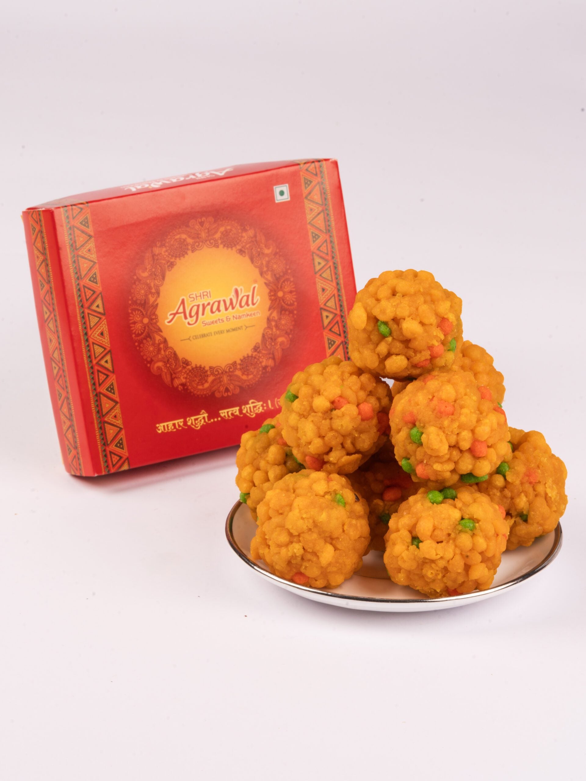 Shri Agrawal Sweets & Namkeen Nukti Laddu - 500 gms
