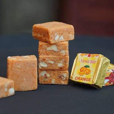 Nathu's Orange Mewa Bites - 500 gms