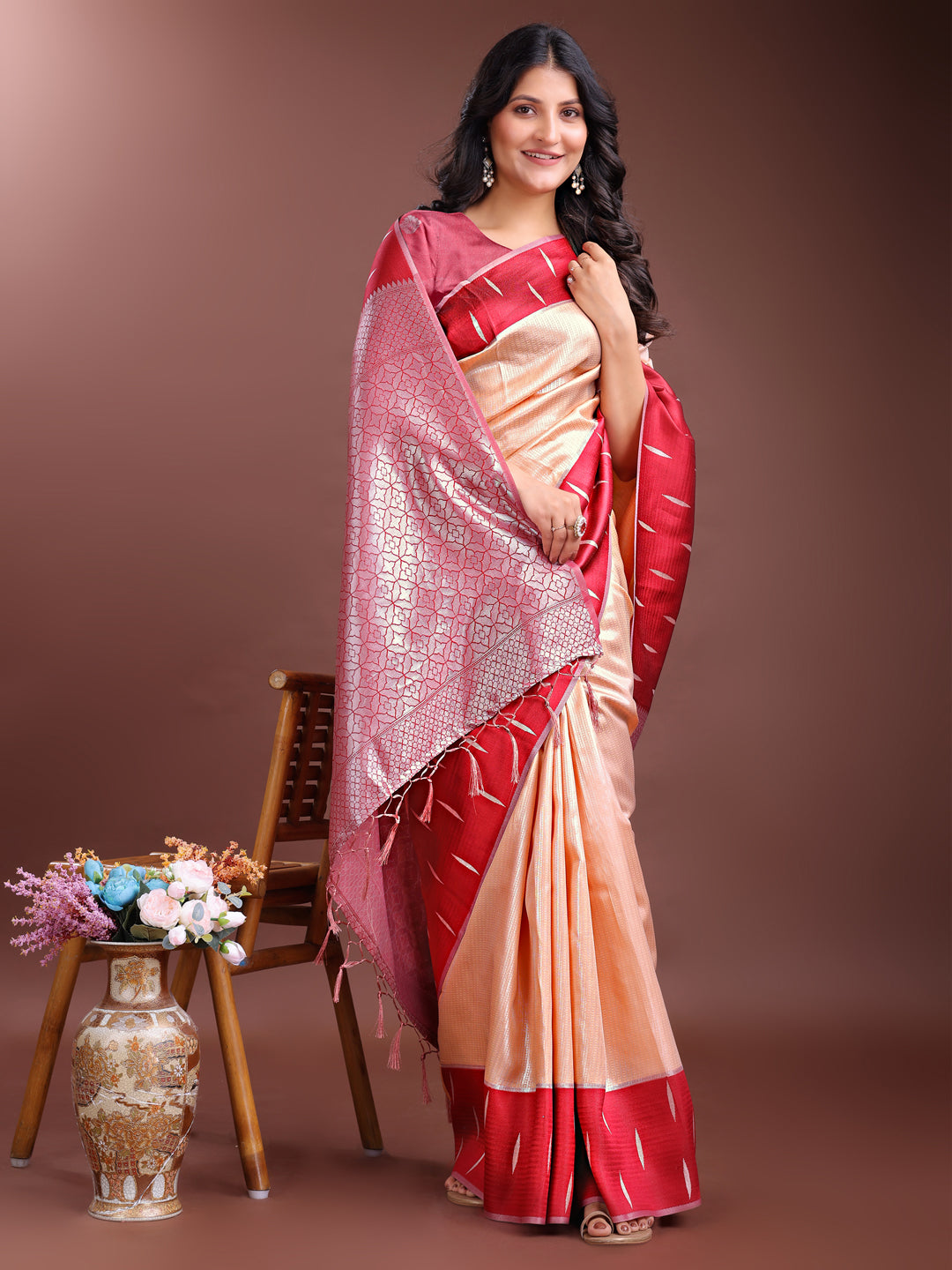 Chandrika Charm Lichi Silks Saree Collection | Ready To Wear SKU - ASDAI1001 to 08
