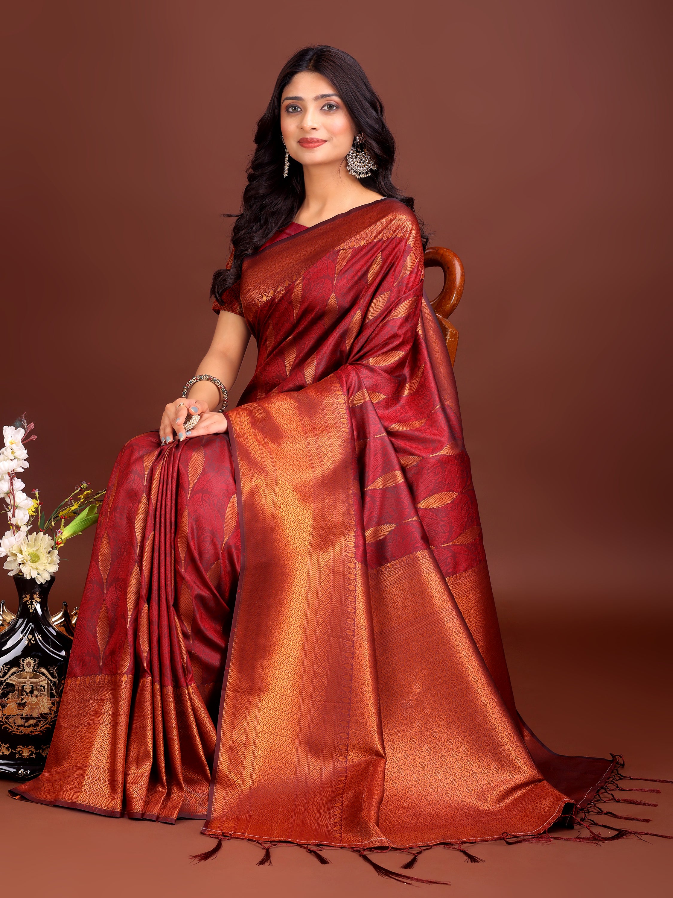 Gulnaar Glow Banarasi Silks Sarees Collection | Ready To Wear SKU - ASPAL2001 to 06
