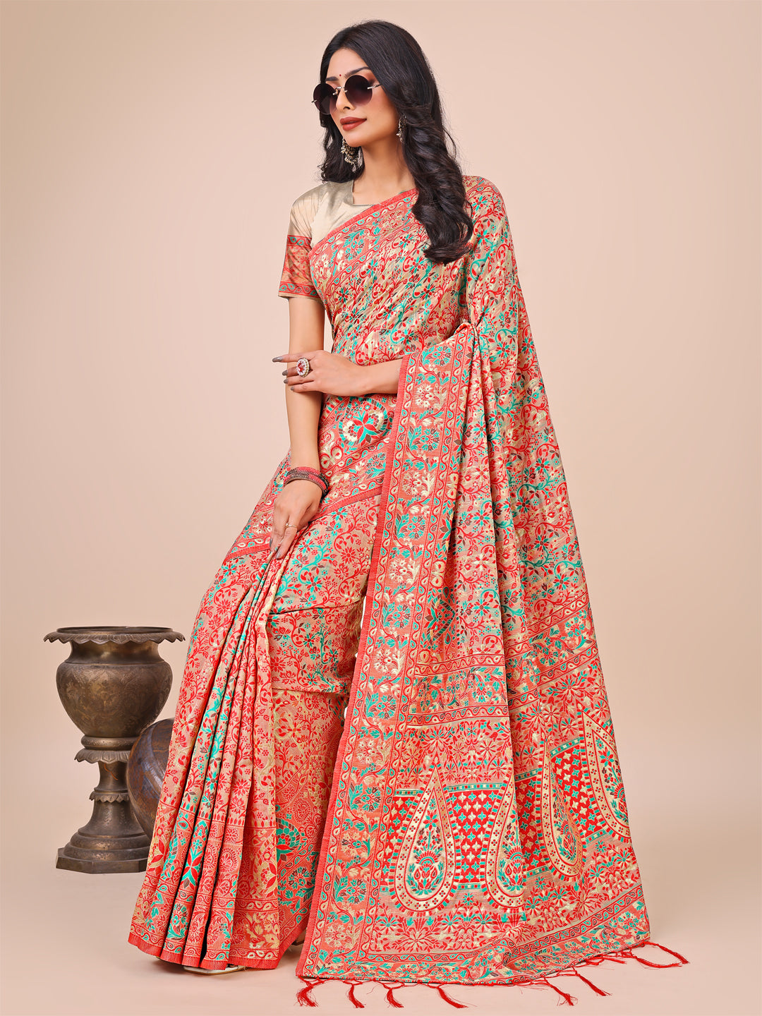 Mehek Muskaan Cotton Sarees Collection | Ready To Wear SKU - ASPAS1001 to 04
