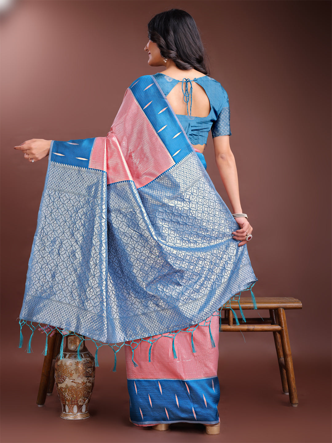 Chandrika Charm Lichi Silks Saree Collection | Ready To Wear SKU - ASDAI1001 to 08