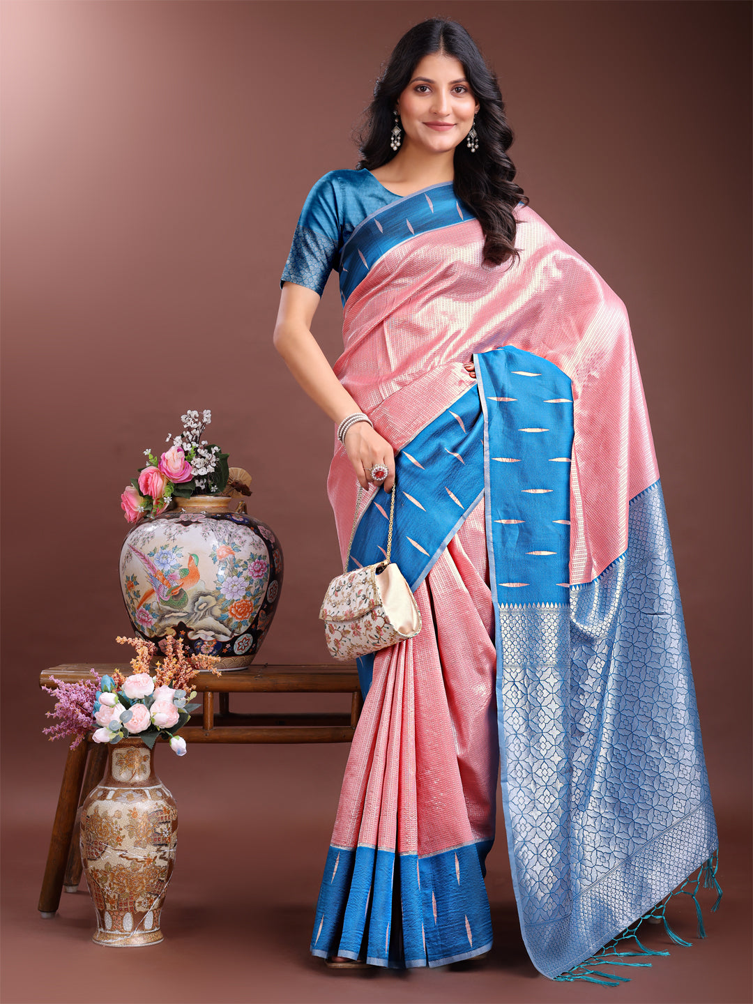 Chandrika Charm Lichi Silks Saree Collection | Ready To Wear SKU - ASDAI1001 to 08