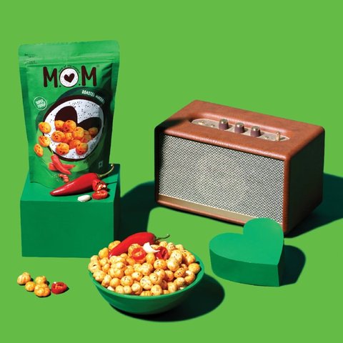 MOM - Meal Of The Moment by Peri Peri Roasted Makhana - 52 gms