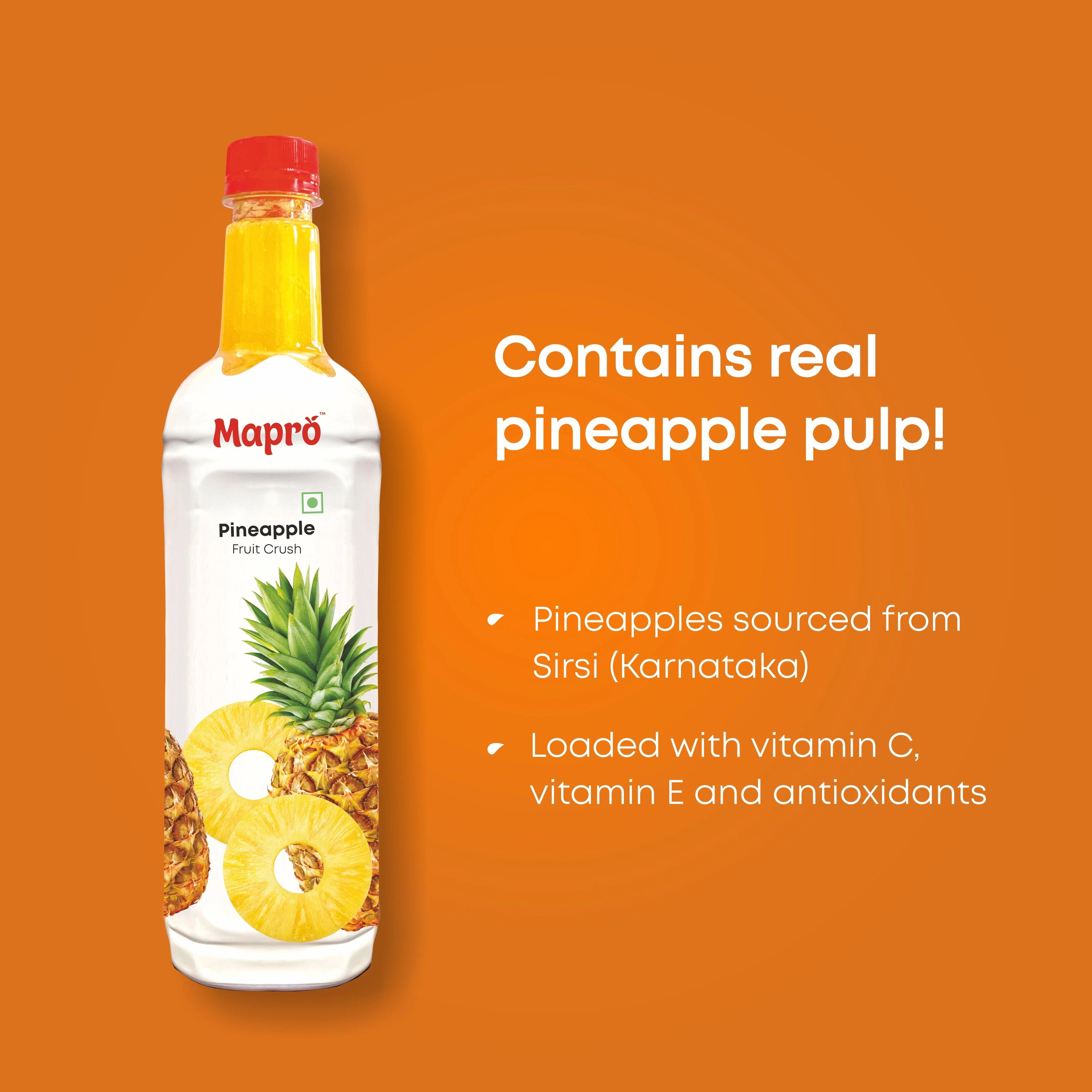Mapro Pineapple Fruit Crush - 750 ml