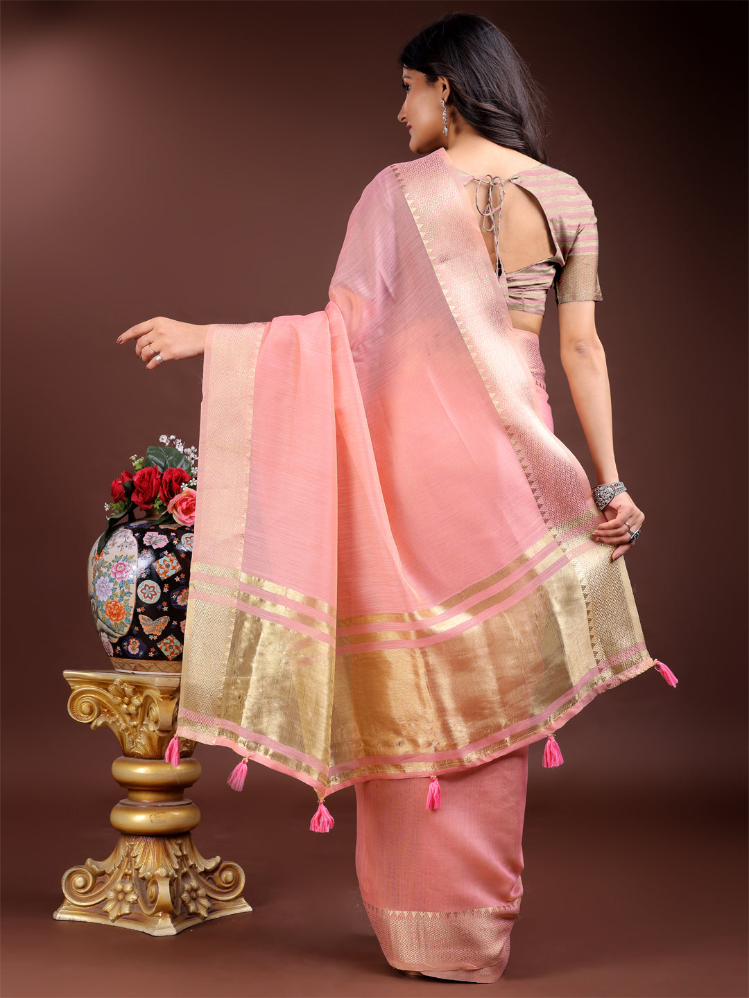 Aarambh Cotton Grace Saree Collection| Ready To Wear SKU-SWBEL1001 to 06