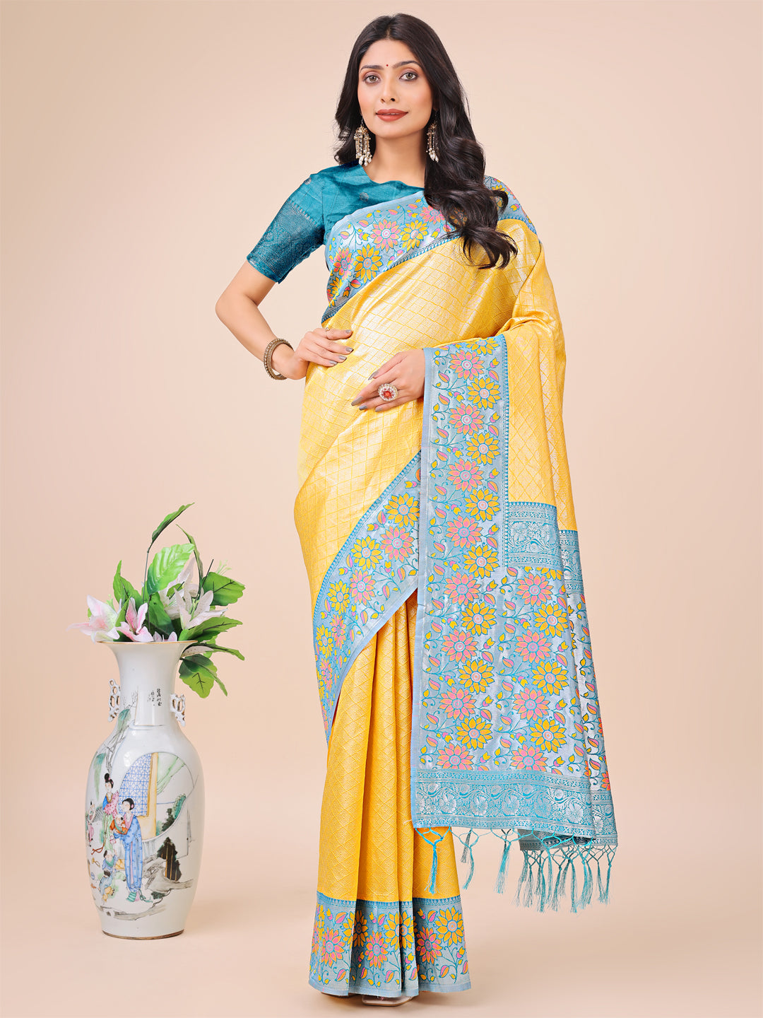 Saanjh Sutradhar Lichi Silks Sarees Collection | Ready To Wear SKU - ASPLA1001 to 06