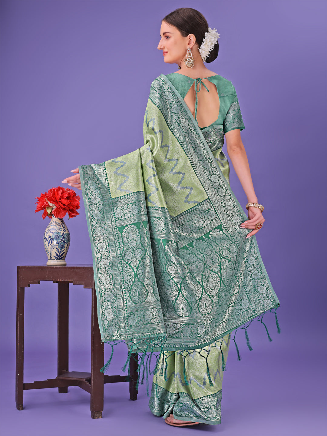 Nazaakat-e-Noor Lichi Silks Sarees Collection | Ready To Wear SKU - ASPLA3001 to 08