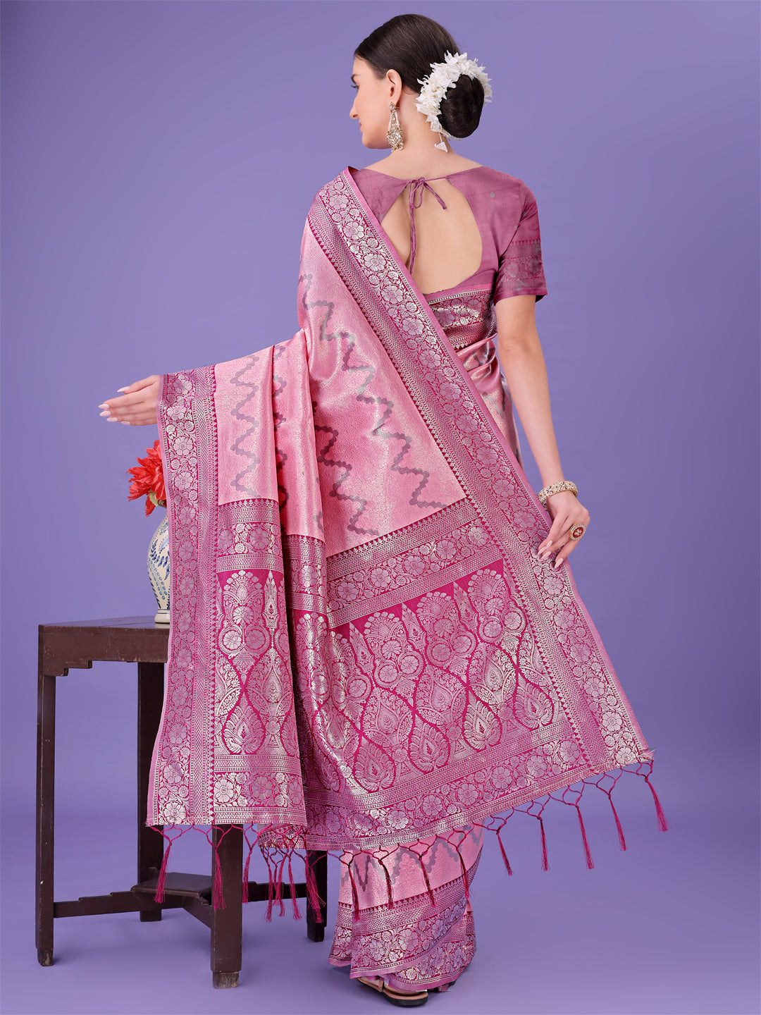 Nazaakat-e-Noor Lichi Silks Sarees Collection | Ready To Wear SKU - ASPLA3001 to 08