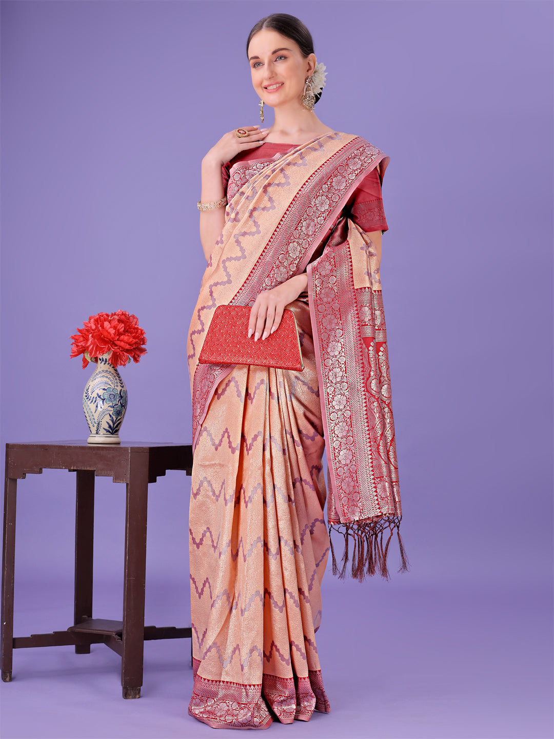 Nazaakat-e-Noor Lichi Silks Sarees Collection | Ready To Wear SKU - ASPLA3001 to 08