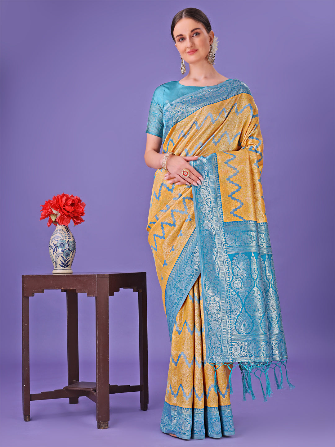 Nazaakat-e-Noor Lichi Silks Sarees Collection | Ready To Wear SKU - ASPLA3001 to 08