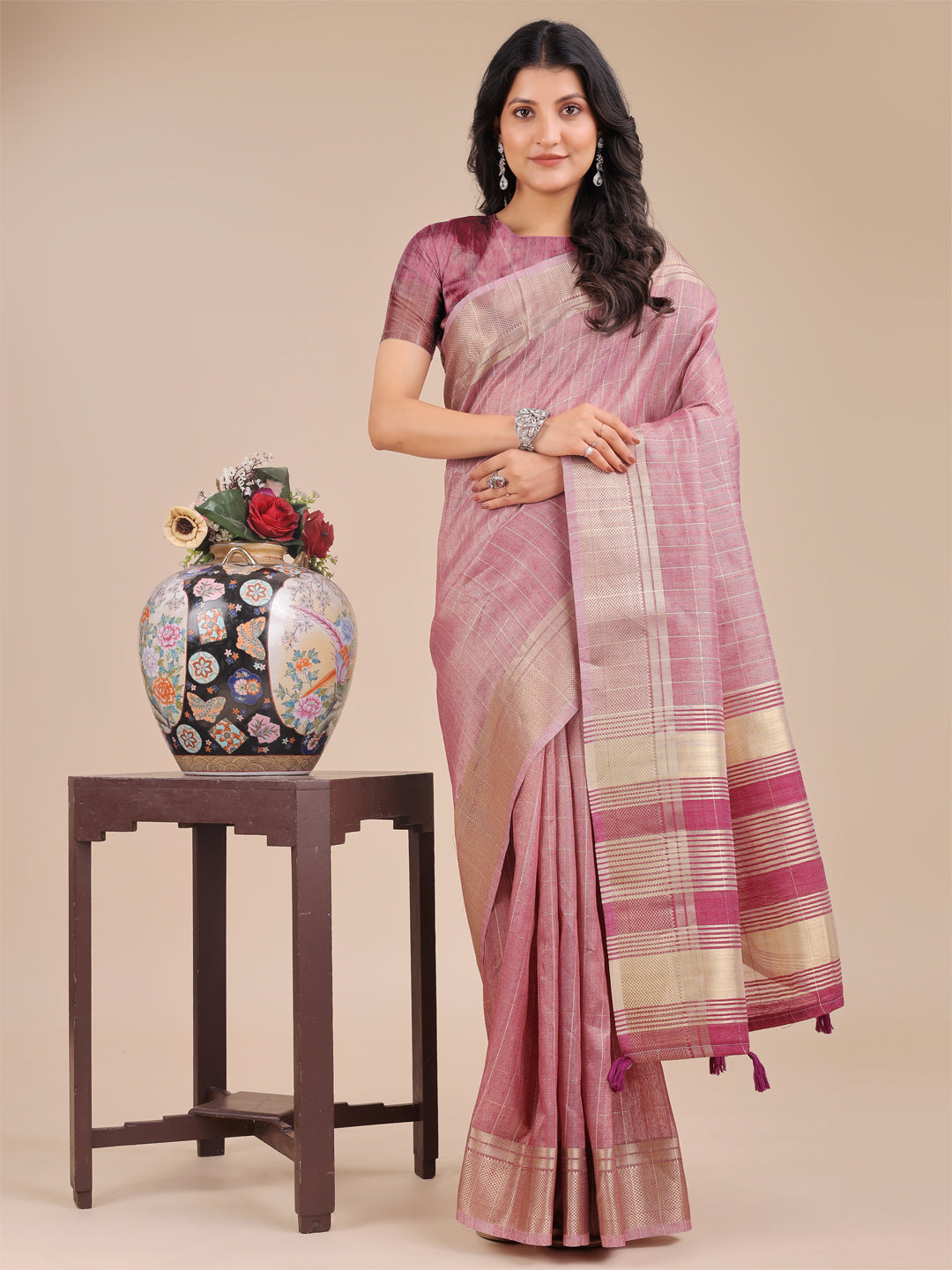 Aura Veil Organza Sarees Collection| Ready To Wear SKU- SWKUA1001 to 05